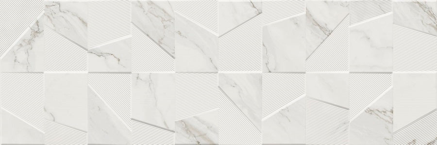 Calacatta Silver Matt Decor