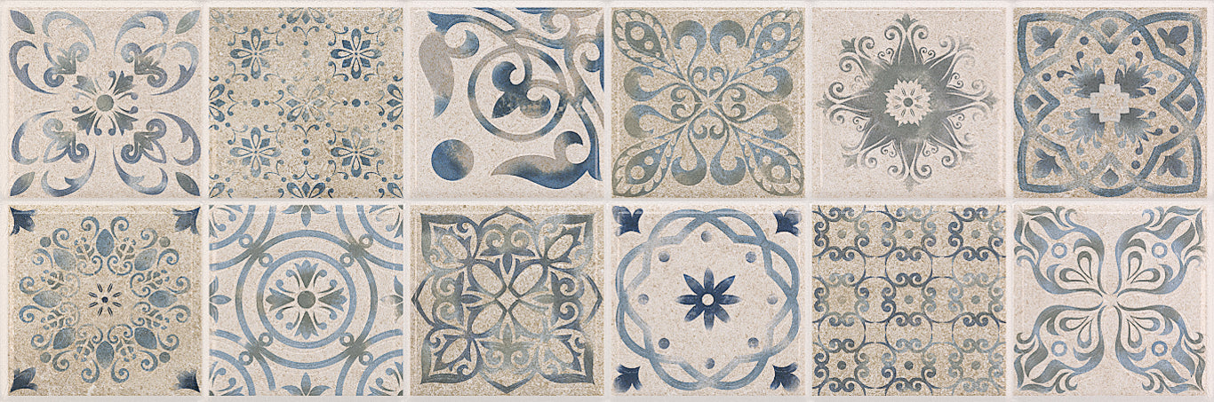Ozone Antique Grey Mosaic