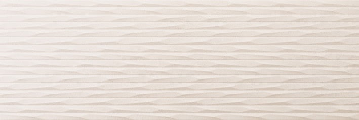 Terra White Ridged Decor
