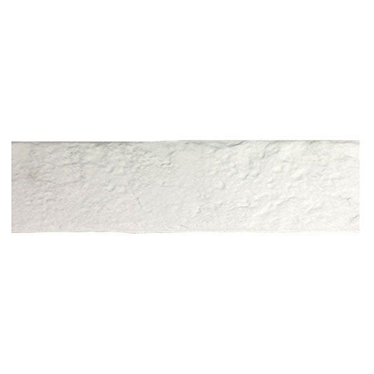 Muralla White Brick Wall Tile 75x280