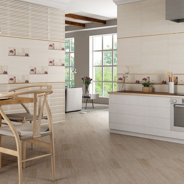 Sunset Ivory Wall Tile 200x600