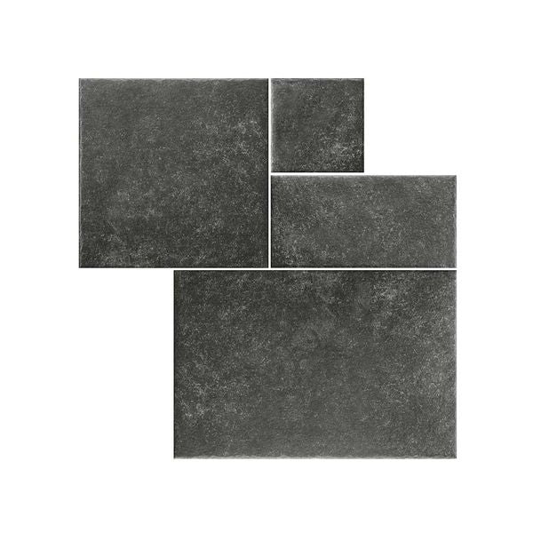 Borgogna Stone Black Modular Tiles
