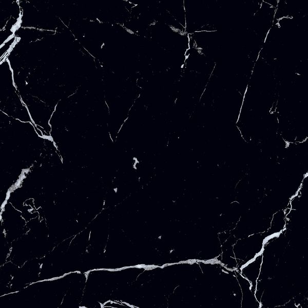 Genova Black Polished Marble Effect 600x600