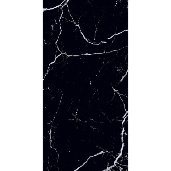 Genova Black Polished Marble Effect 600x1200
