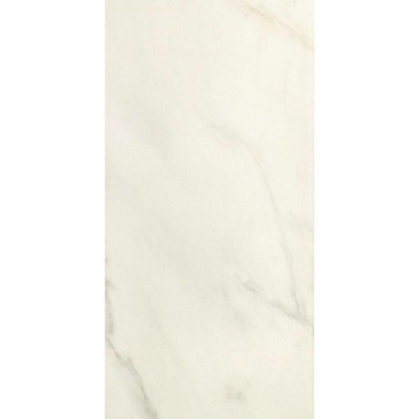Calacata Blanco Marble Effect Tile 50x25